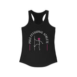 Pole-fessional Athlete Pole Dance Racerback Tank