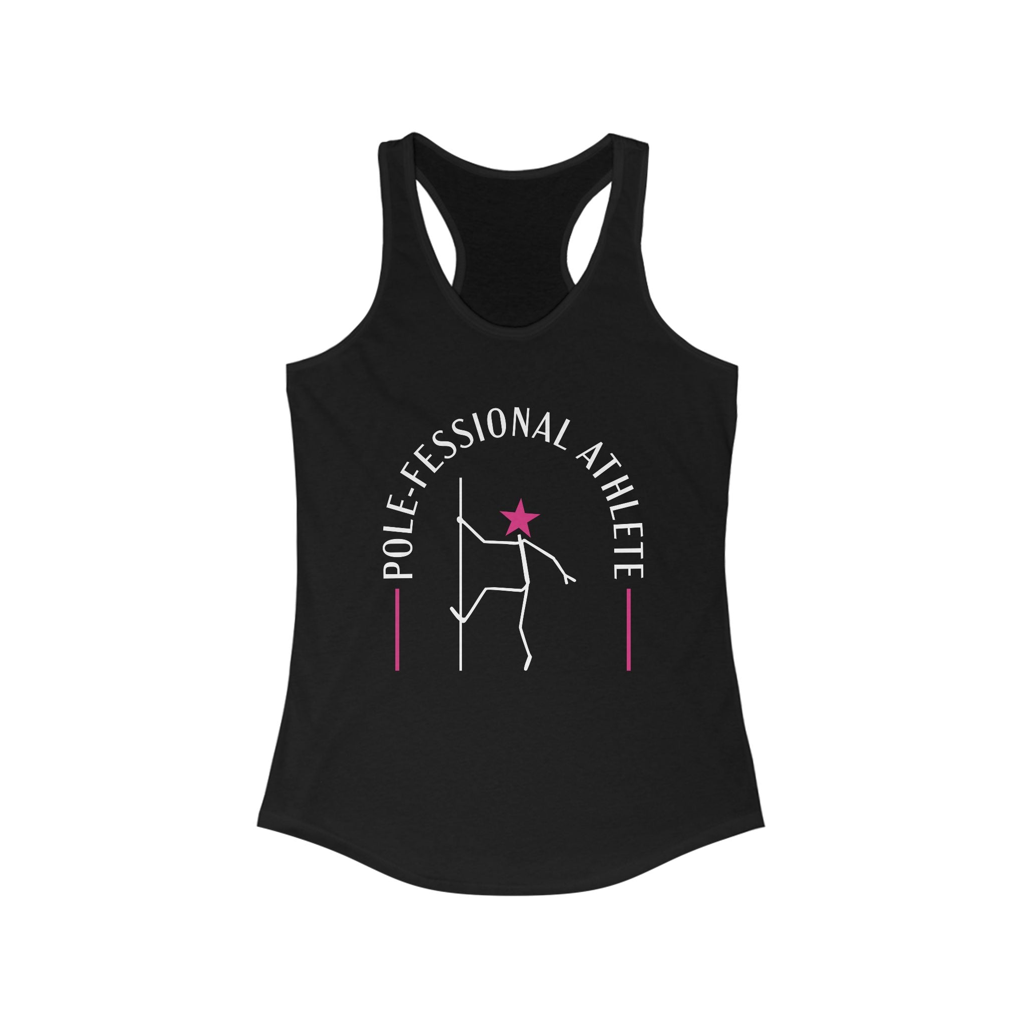 Pole-fessional Athlete Pole Dance Racerback Tank