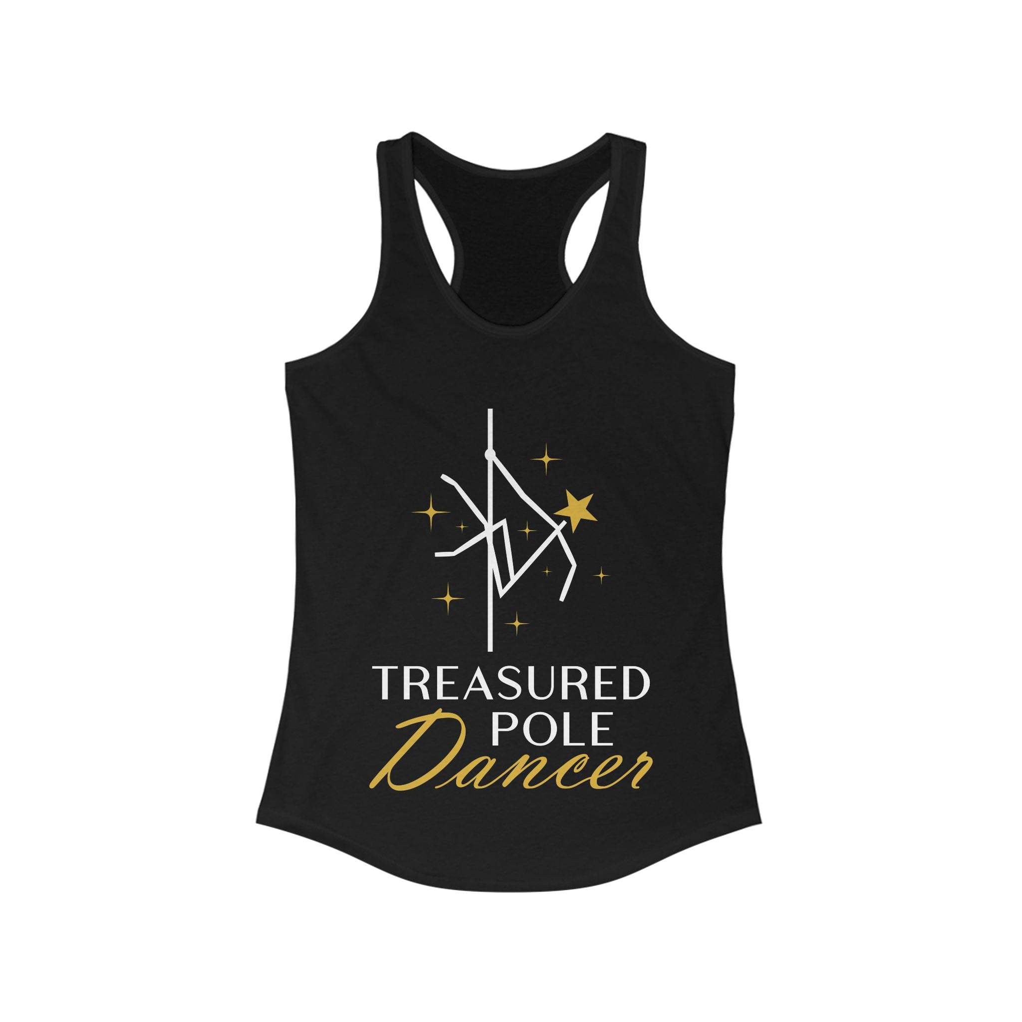 Treasured Pole Dancer Unisex Pole Dance Racerback Tank