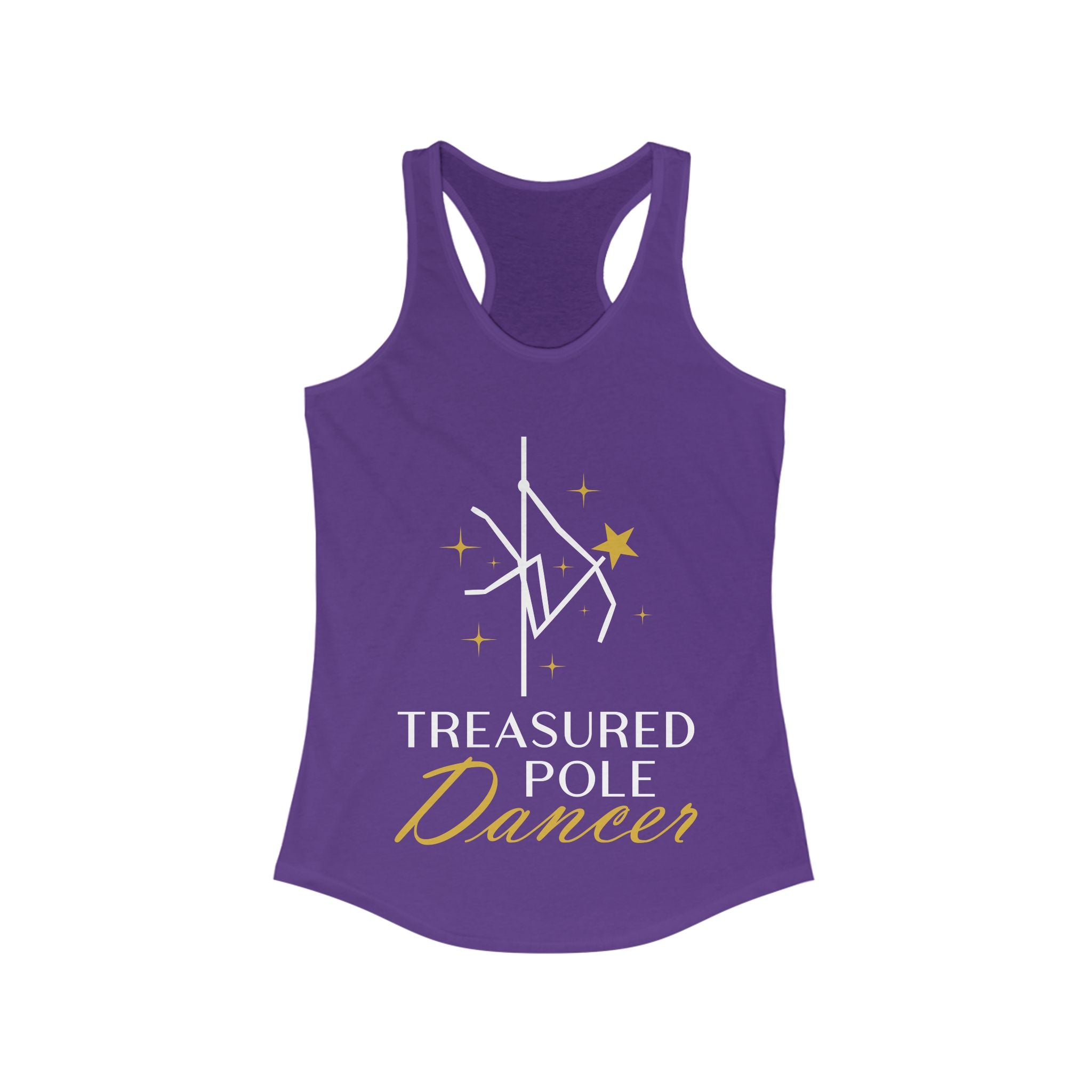 Treasured Pole Dancer Unisex Pole Dance Racerback Tank