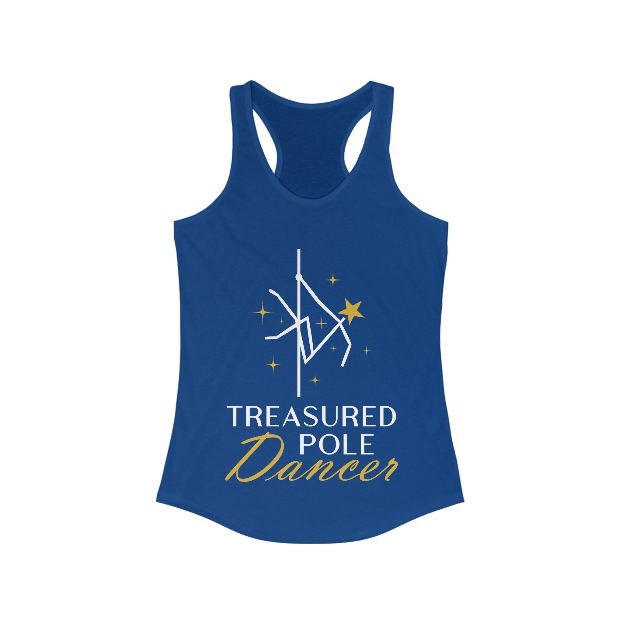 Treasured Pole Dancer Unisex Pole Dance Racerback Tank