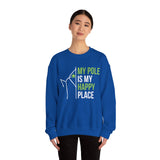 Pole Dance Sweatshirt - My Pole is my Happy Place