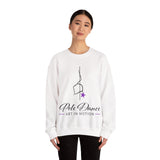 Pole Dance Sweatshirt - Pole Dance Art in Motion, Gift for Dancers