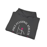 Pole-Fessional Athlete Hoodie, Pole Dance Hooded Sweatshirt, Pole Dancer Gift, Pole Dancing Hoodie