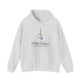 Pole Dance Art in Motion Hoodie, Pole Dance Lover Hooded Sweatshirt