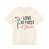 Pole Dancing Tee - Love at First Spin T-Shirt