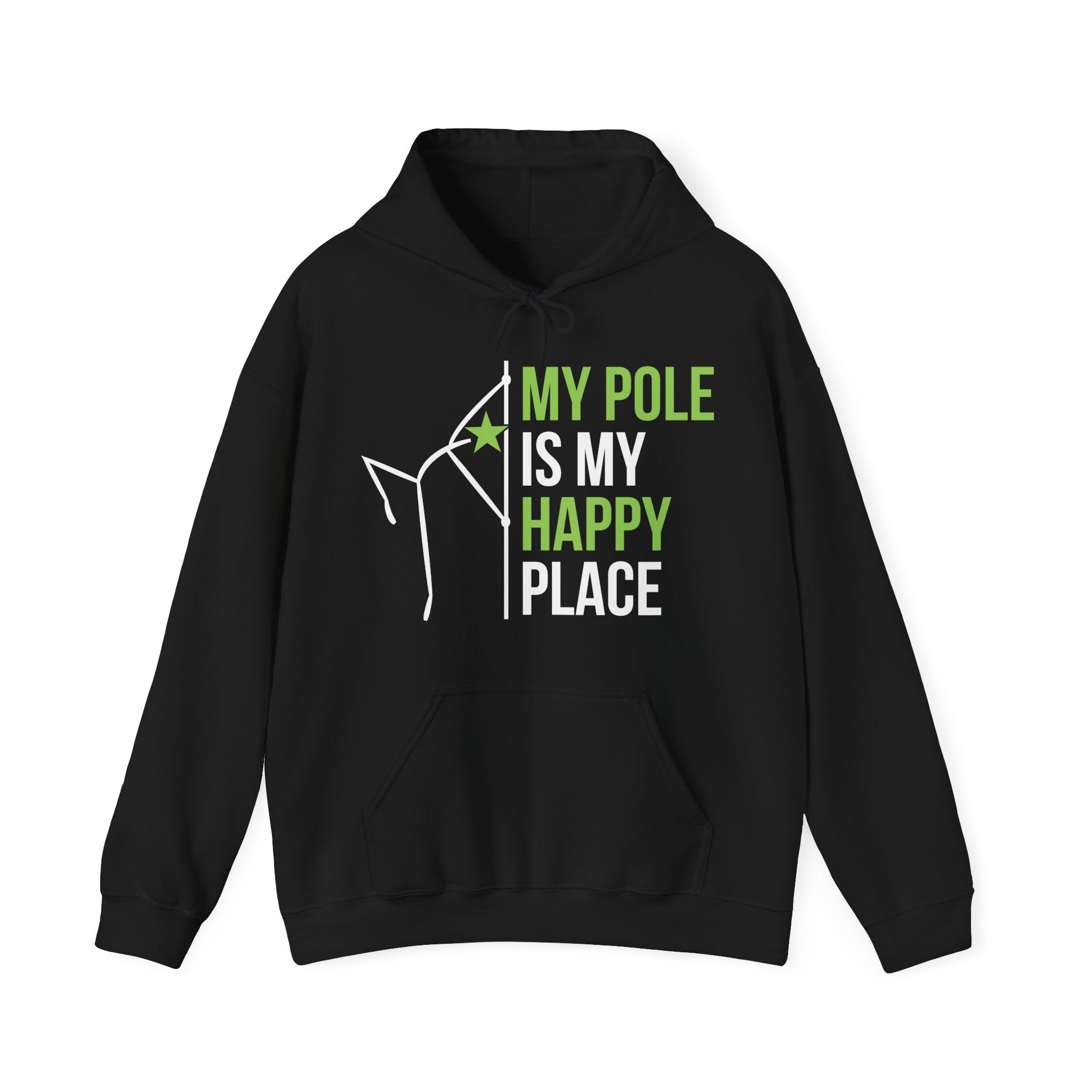 My Pole is my Happy Place Hoodie, Pole Dance Gift