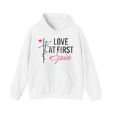 Pole Dance Hoodie, Love at First Spin Hooded Sweater