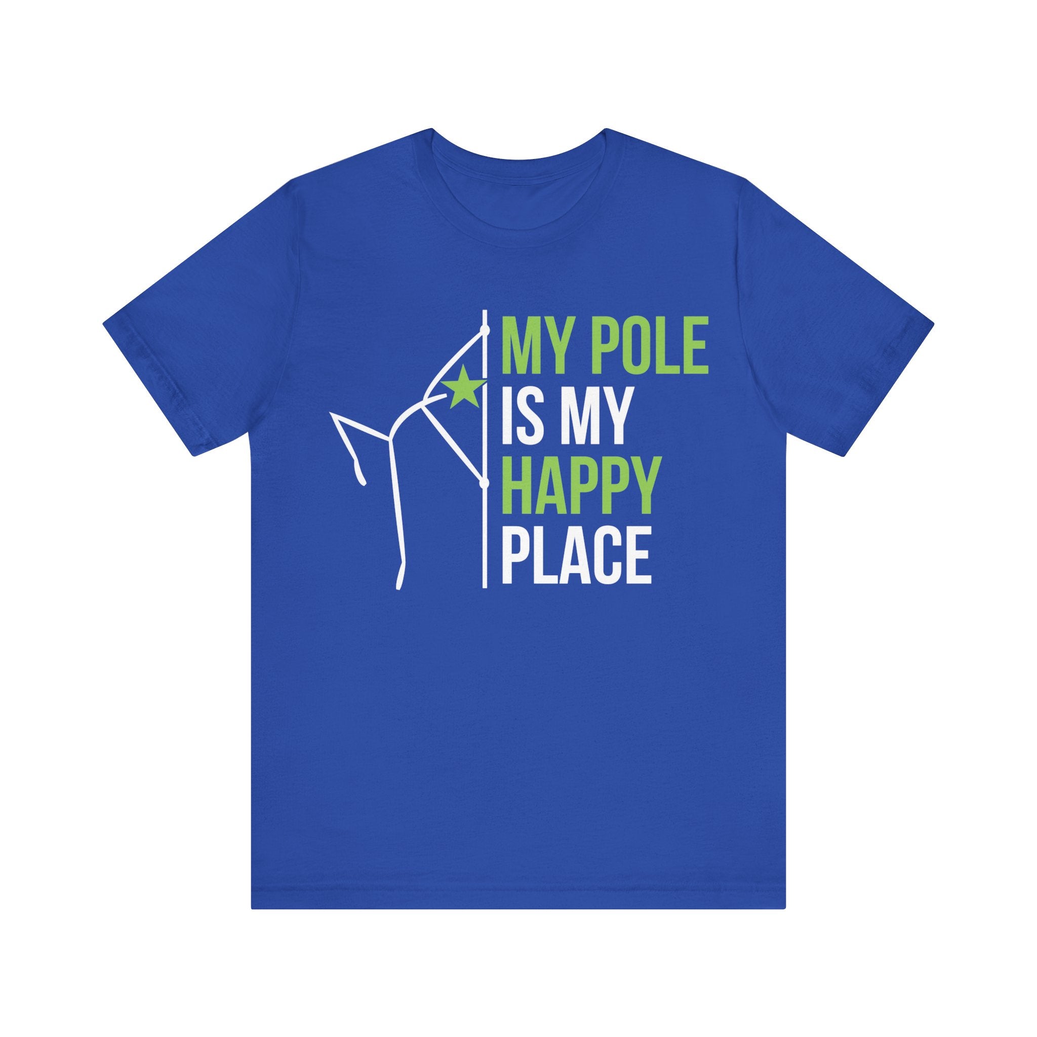 Pole Dancing Tee - My Pole is My Happy Place T-Shirt