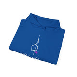 Pole Dance Art in Motion Hoodie, Pole Dance Lover Hooded Sweatshirt