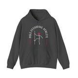 Pole-Fessional Athlete Hoodie, Pole Dance Hooded Sweatshirt, Pole Dancer Gift, Pole Dancing Hoodie