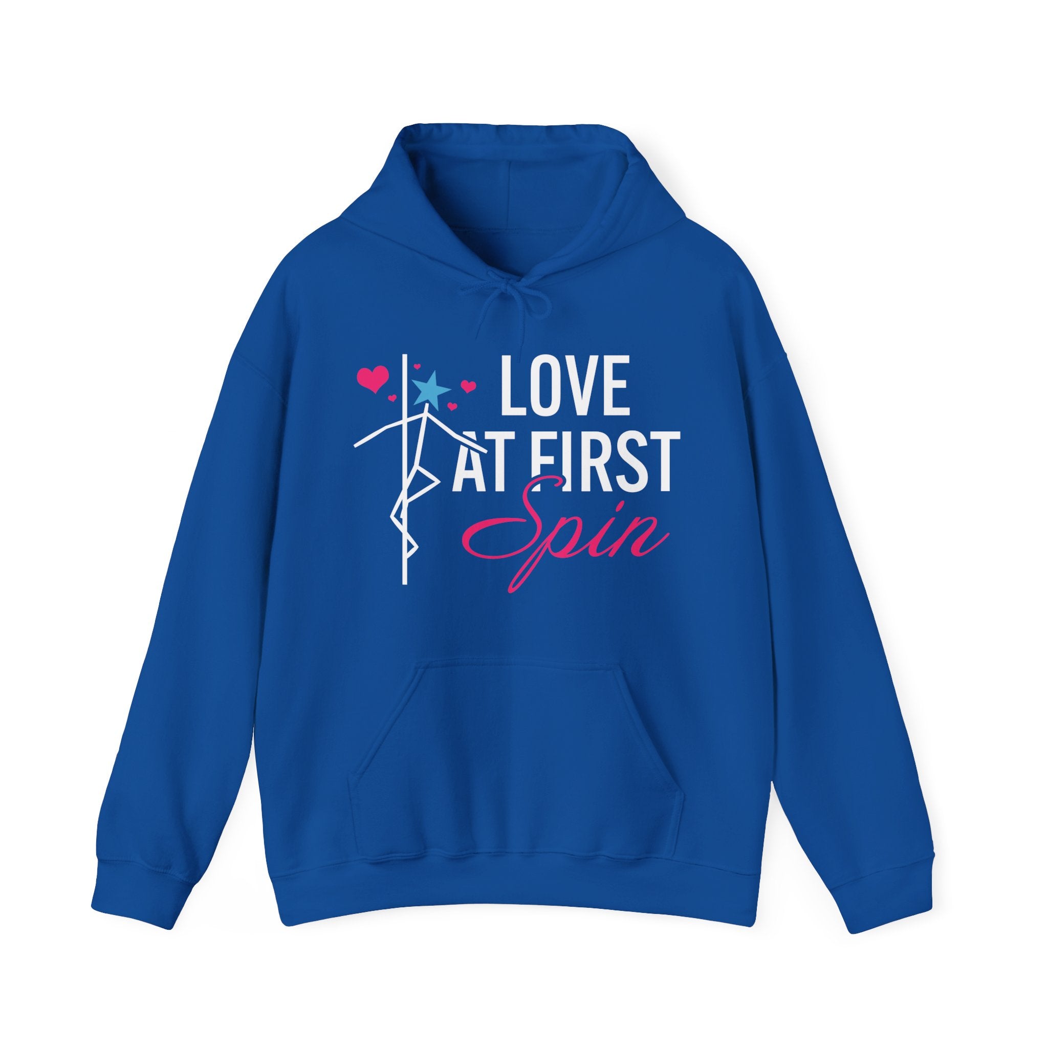 Pole Dance Hoodie, Love at First Spin Hooded Sweater
