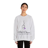 Pole Dance Sweatshirt - Pole Dance Art in Motion, Gift for Dancers
