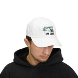 Gravity? No, I'm Good Classic Dad Cap - Relaxed Fit White Hat for Casual Wear