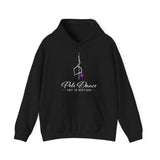 Pole Dance Art in Motion Hoodie, Pole Dance Lover Hooded Sweatshirt