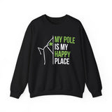 Pole Dance Sweatshirt - My Pole is my Happy Place