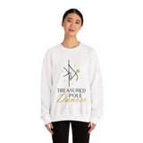 Pole Dance Sweatshirt - Treasured Pole Dancer, Pole Dance Gift