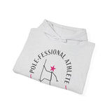 Pole-Fessional Athlete Hoodie, Pole Dance Hooded Sweatshirt, Pole Dancer Gift, Pole Dancing Hoodie