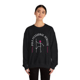 Pole Dance Sweatshirt - Pole-fessional Athlete, Gift for Dancers
