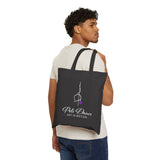 Pole Dance Art in Motion Cotton Canvas Tote Bag