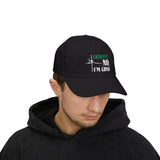 Gravity? No, I'm Good Classic Dad Cap - Relaxed Fit White Hat for Casual Wear