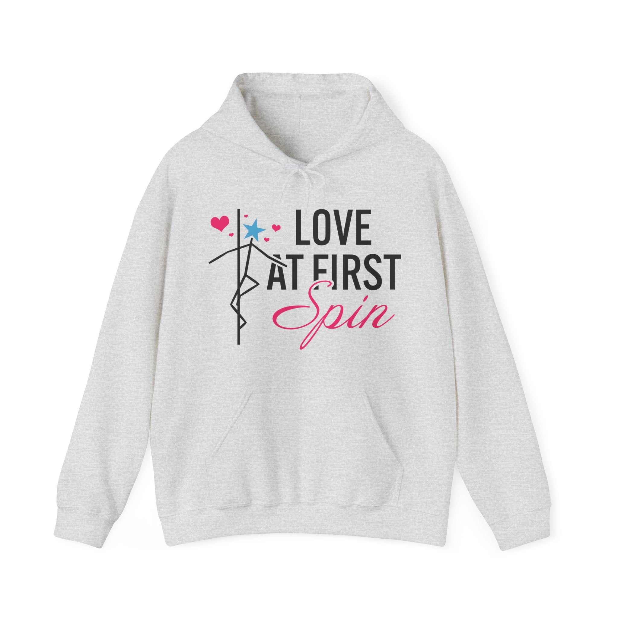 Pole Dance Hoodie, Love at First Spin Hooded Sweater
