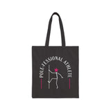 Pole-fessional Athlete Cotton Canvas Tote Bag